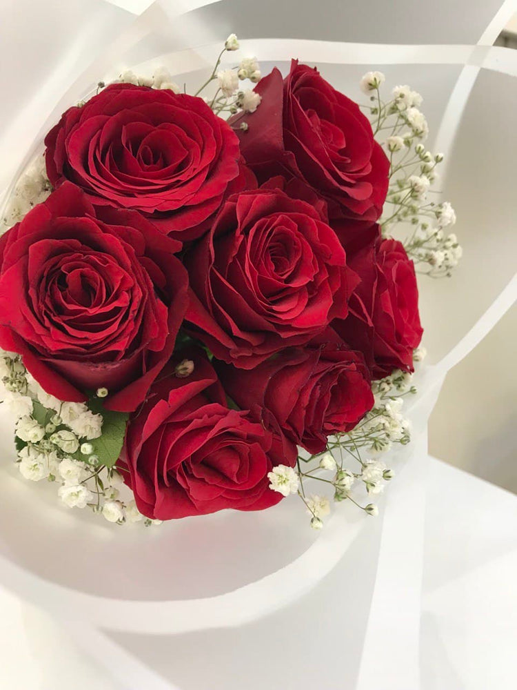 مجموعة باقات من الورود