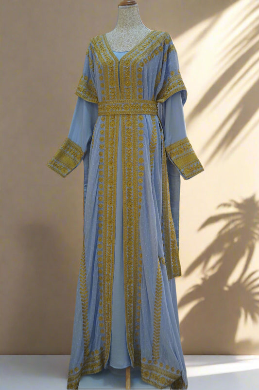 ثوب مع حزام طول 61