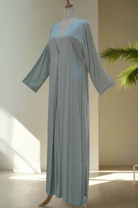 عباية متميزة مع درسّ داخلي بربطة جانبية