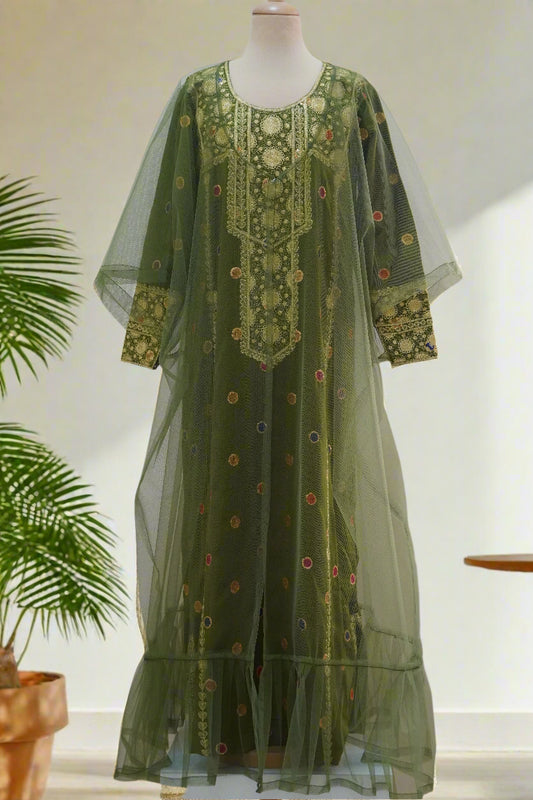 كندورة بالثوب طول 50