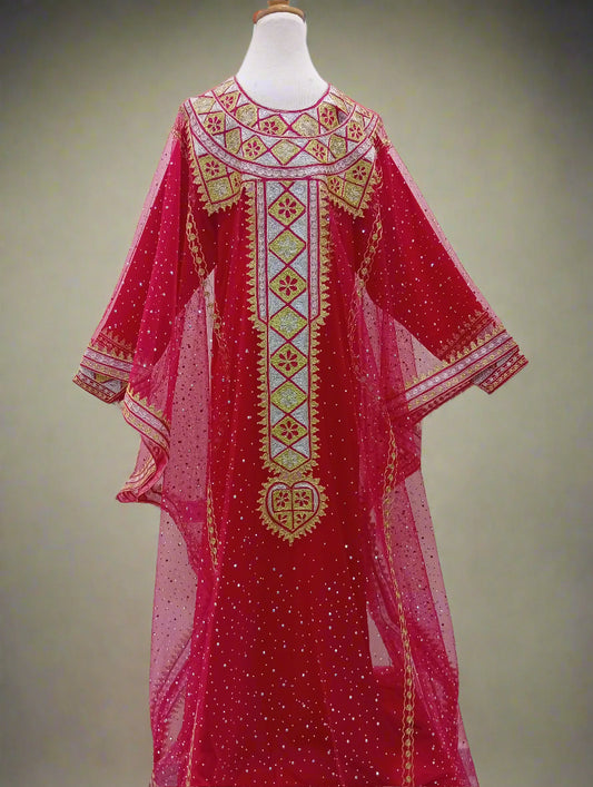 كندورة بالثوب طول 53